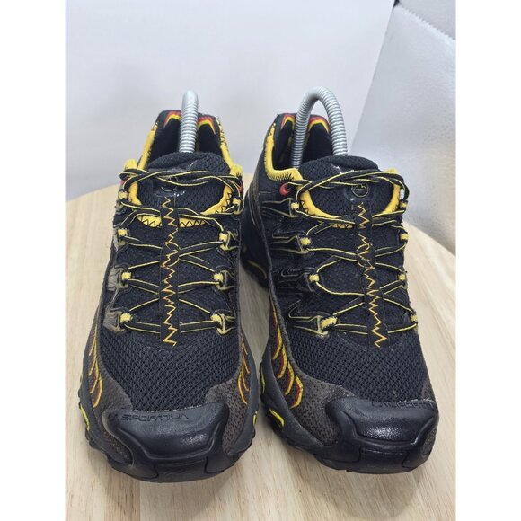La Sportiva Ultra Raptor II Men 7.5 GORE-TEX Shoes Black Red Yellow Boots Hiking - Picture 4 of 9